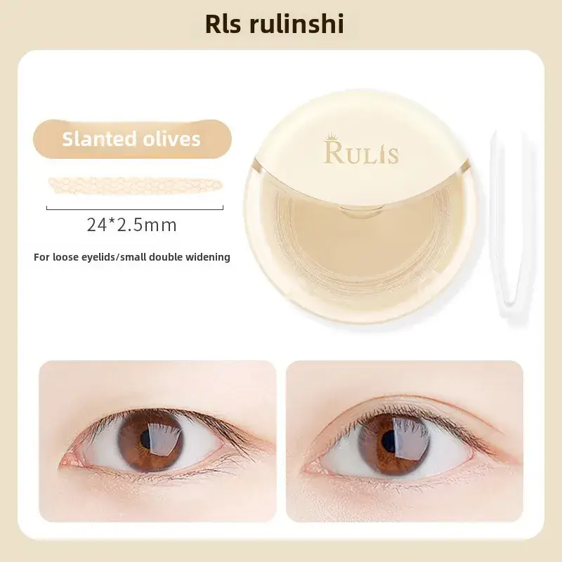 Rulinshi Double Eyelid Patch for Women Natural Matte Wide