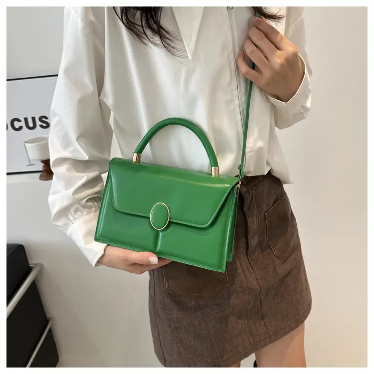 Green Western Style Shoulder Bag for Women — feature 19