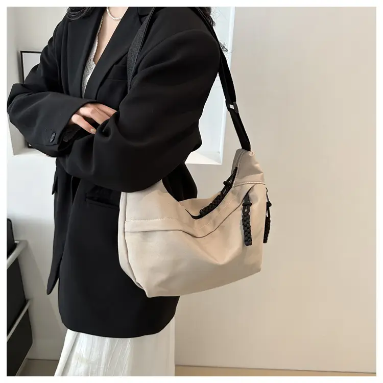 Black Korean Style Shoulder Messenger Bag for Women — feature 15
