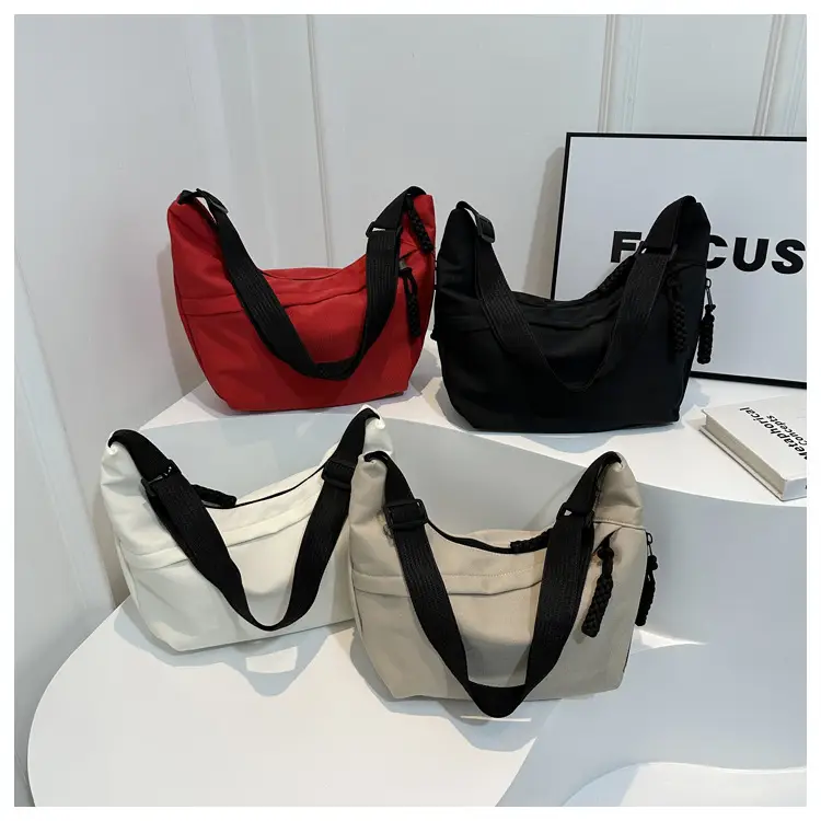 Black Korean Style Shoulder Messenger Bag for Women — feature 20