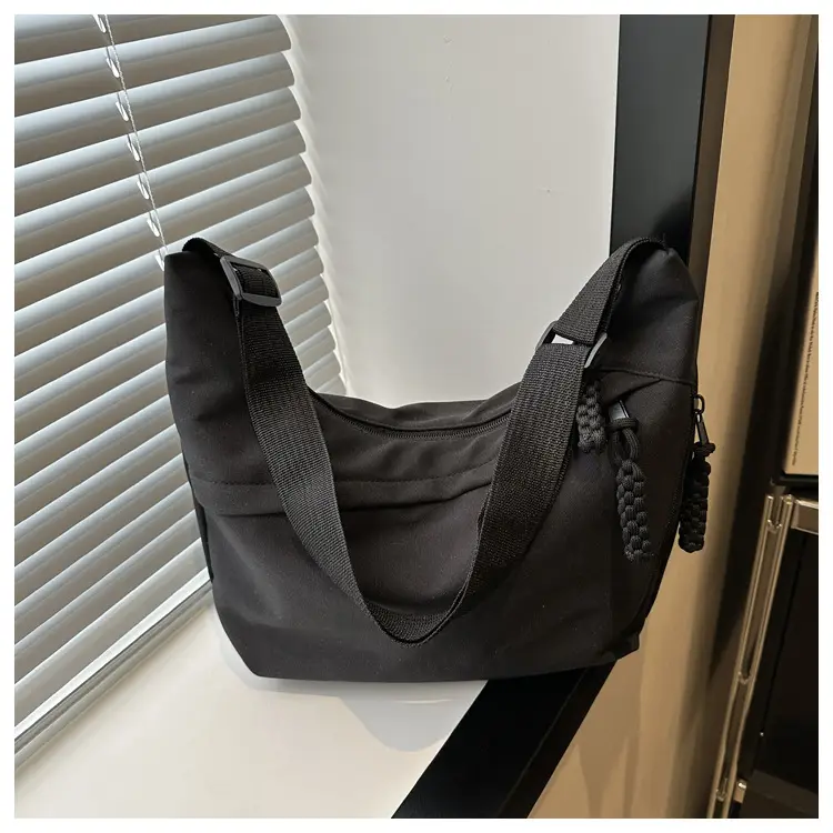 Black Korean Style Shoulder Messenger Bag for Women — feature 22