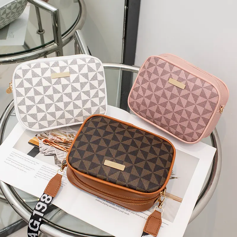 Geometric Print Crossbody Bag for Women 2024 - Image 4