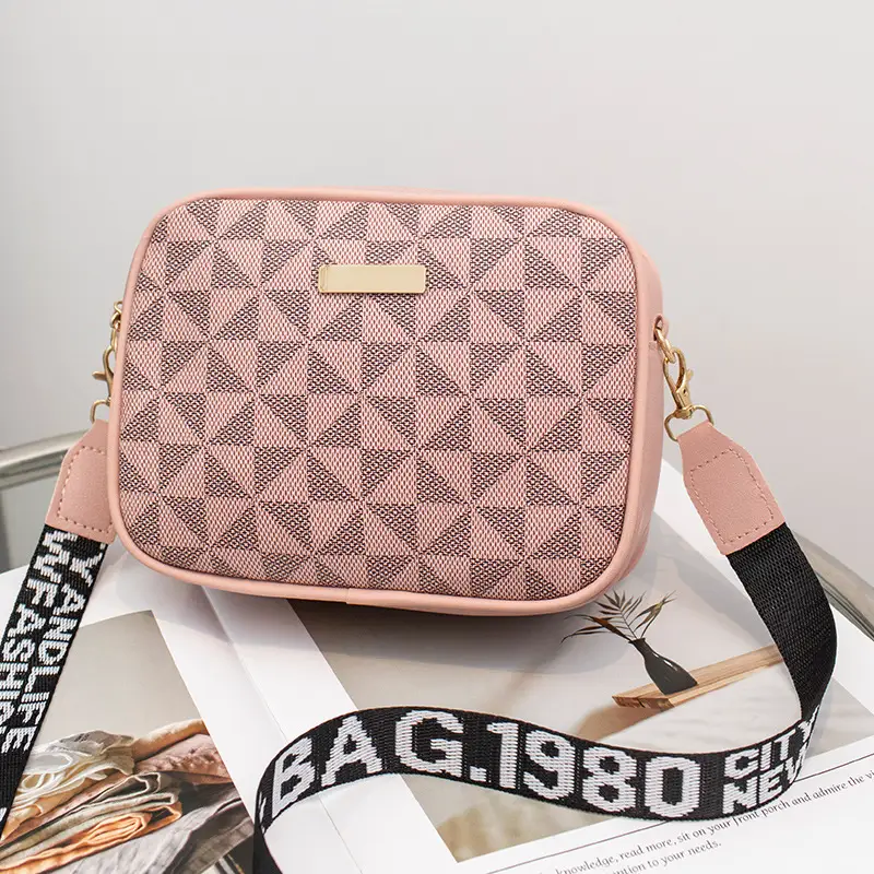 Geometric Print Crossbody Bag for Women 2024 - Image 2