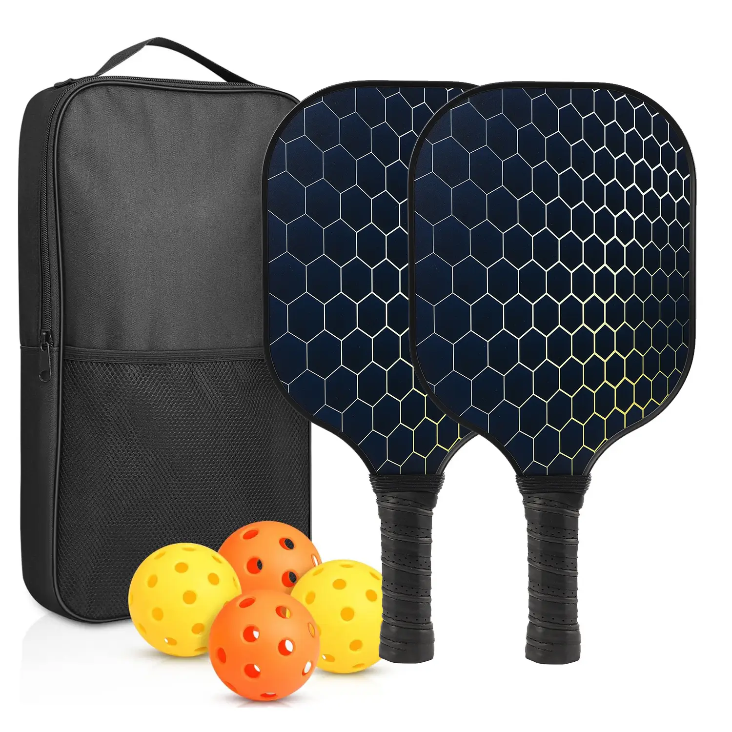 Peak Racket Integrated Shot Glass Fiber Outdoor Shoulder Bag Suit Cross-Border Pickle Ball Paddle
