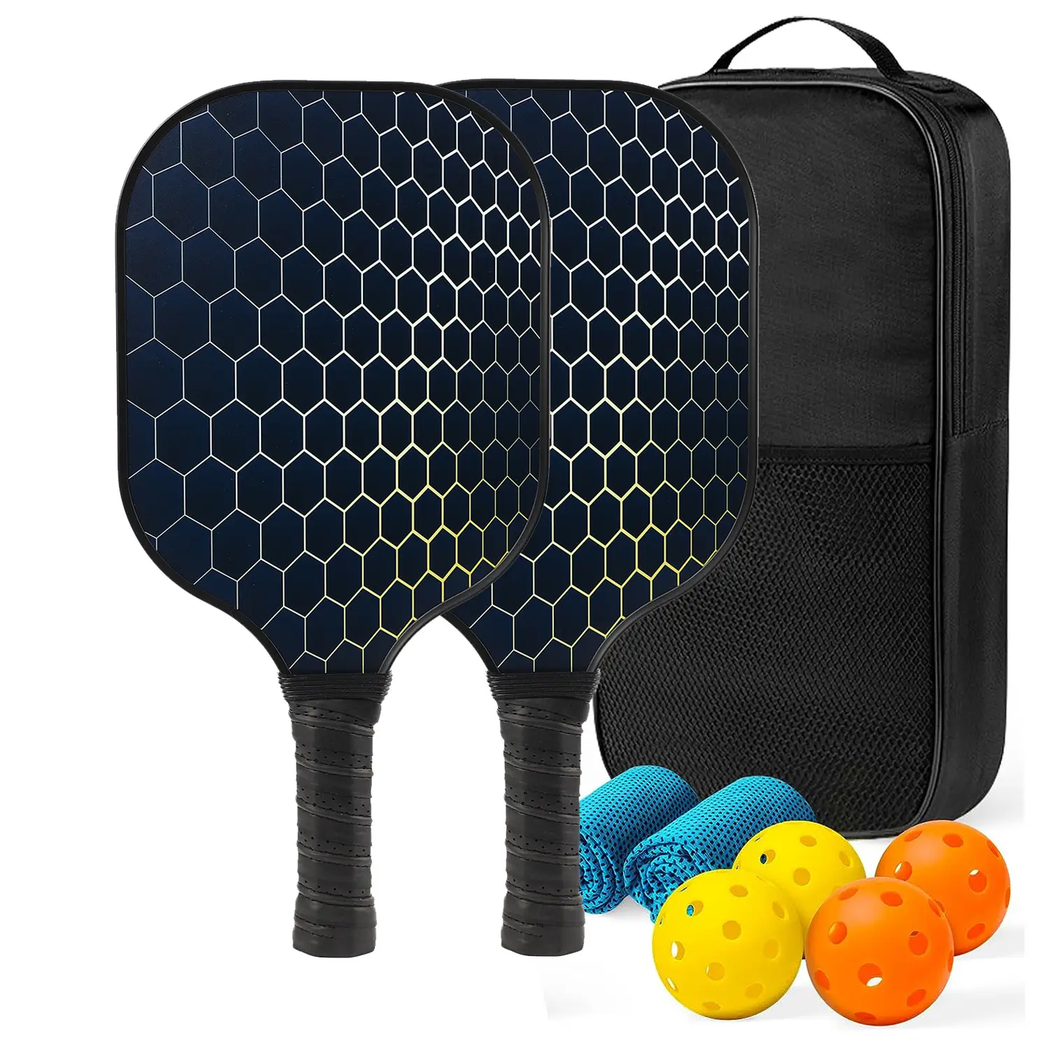 Peak Racket Integrated Shot Glass Fiber Outdoor Shoulder Bag Suit Cross-Border Pickle Ball Paddle