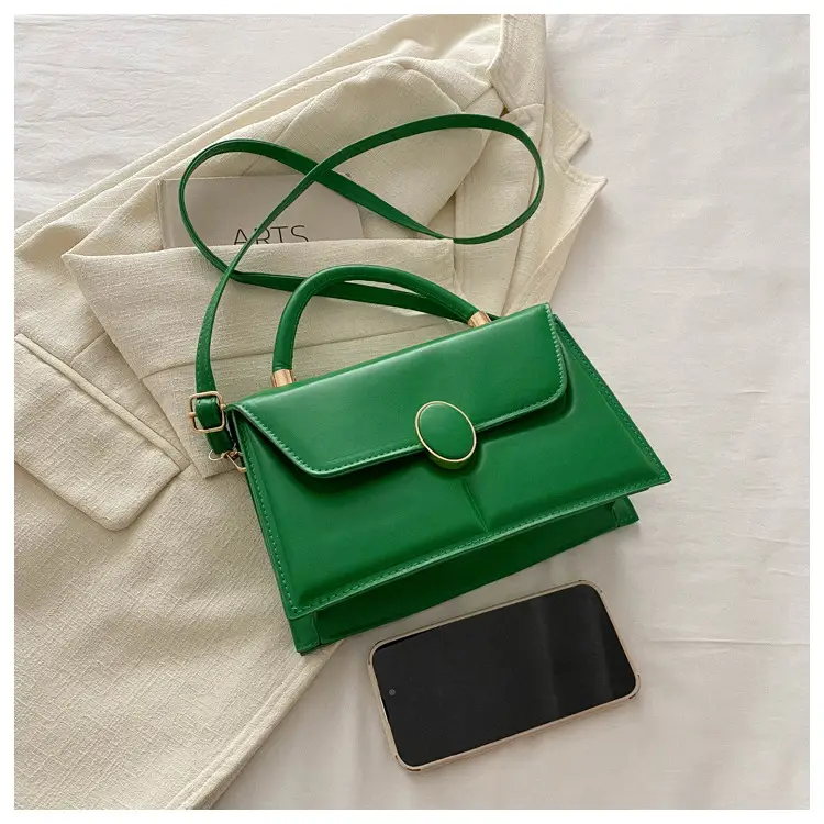 Women's 2024 Square PU Leather Crossbody Bag Beige β feature 18