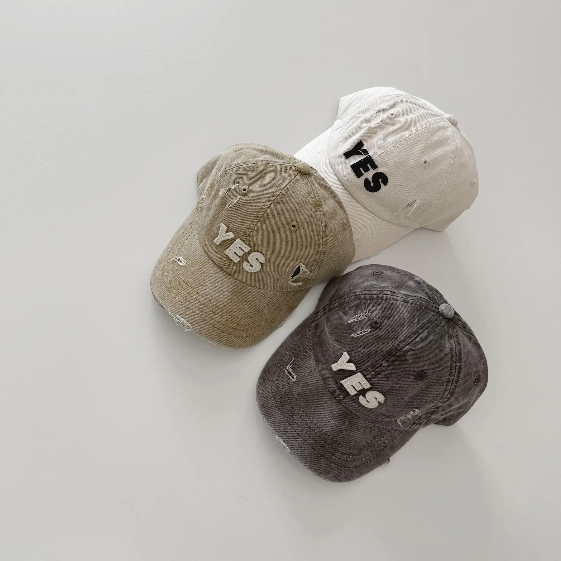 Yipan Ripped Baseball Cap for Kids 2025 - Image 10