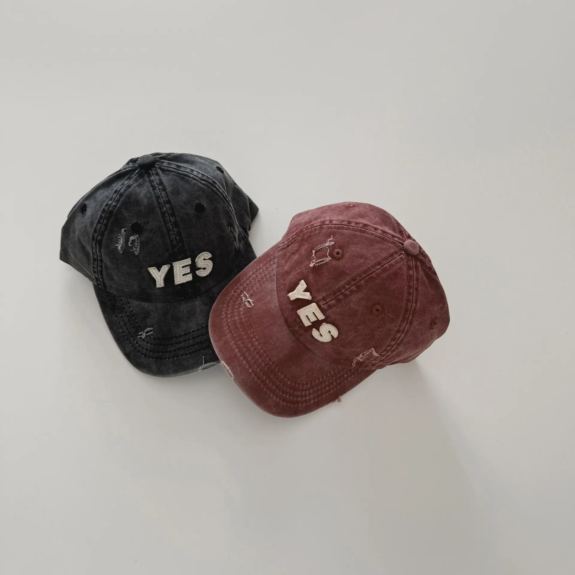 Yipan Ripped Baseball Cap for Kids 2025 - Image 11