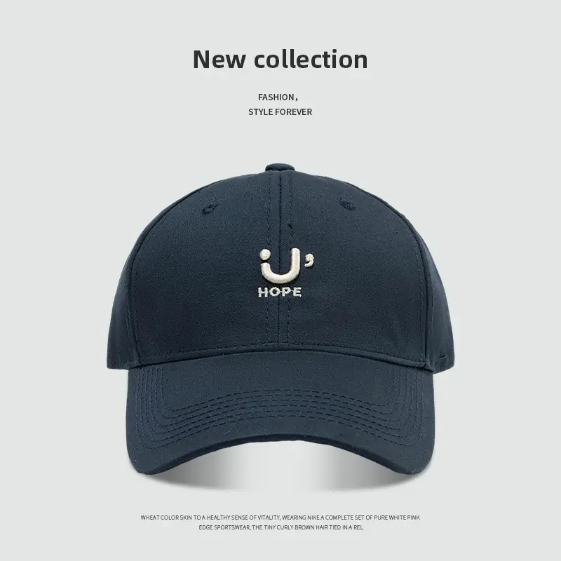 Japanese Style Dome Cap for Women Light Blue - Image 2