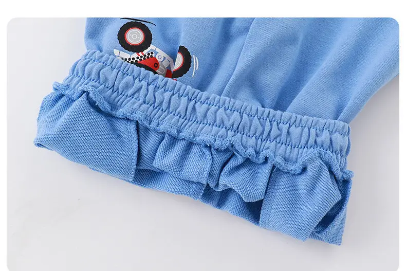 Kids Moto T-Shirt Blue Short Sleeve 2025 — feature 9