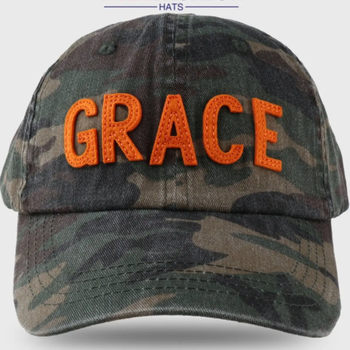 Men Camo Baseball Cap with "BRACE" Embroidery - Image 6