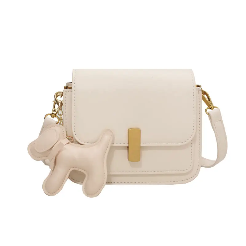 White Bone Design Crossbody Bag for Women - Image 4