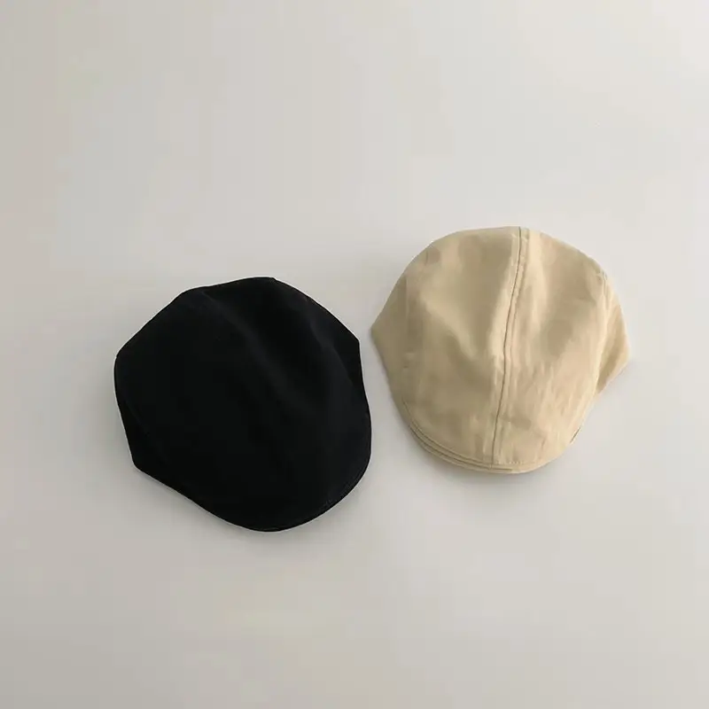 Thin Beige Sunshade Cap for Kids Spring Autumn 2025 - Image 5