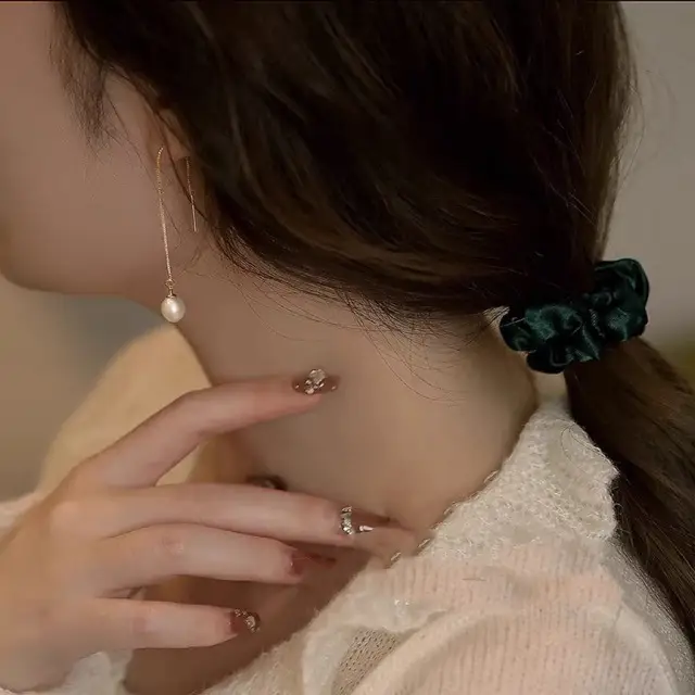 Natural Pearl Earrings for Women Elegant Lightweight Luxury