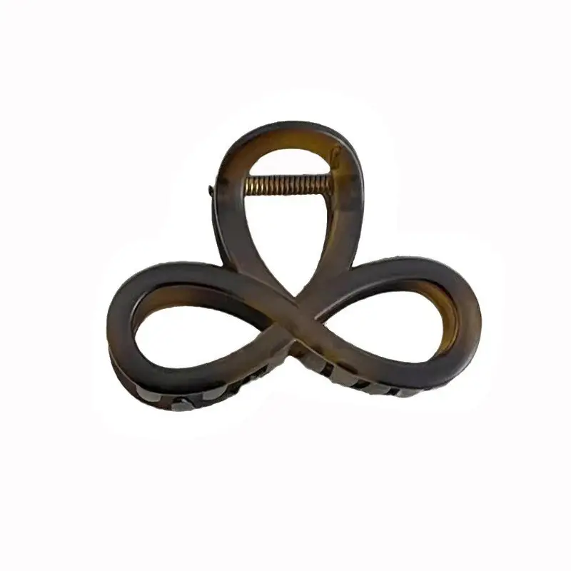 Tight Deep Amber Shark Hair Clip for Women