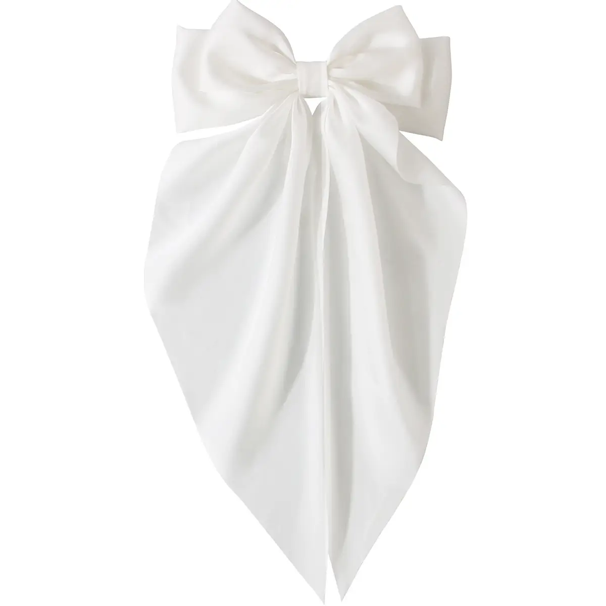 Red Oversized Bow Spring Clip Hair Accessory