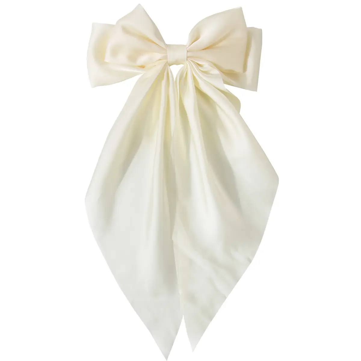 Red Oversized Bow Spring Clip Hair Accessory