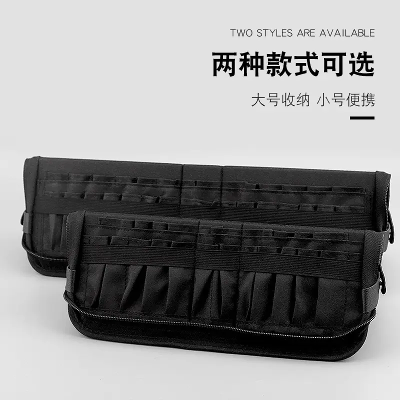 Foldable Makeup Brush Storage Bag Large Capacity