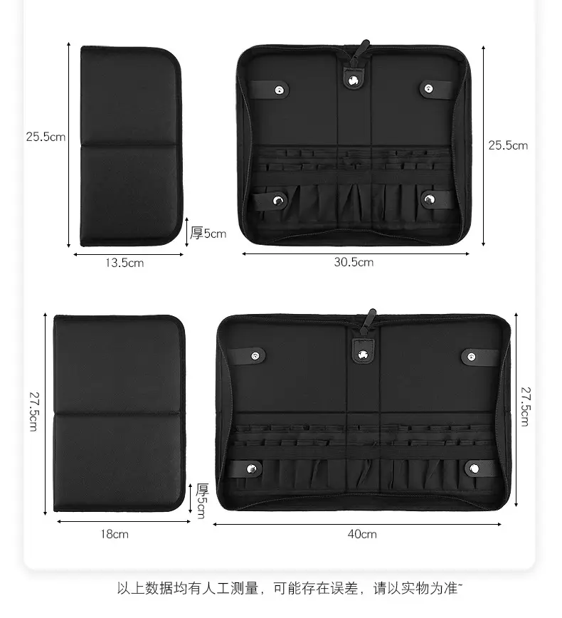 Foldable Makeup Brush Storage Bag Large Capacity — feature 10