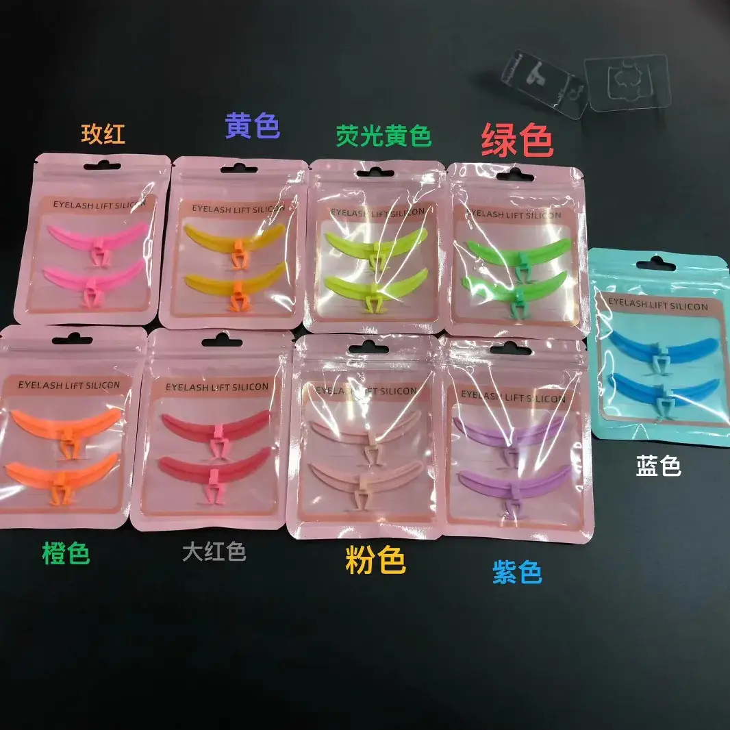 Green Silicone Eyelash Separators for Eyelashes - Image 12