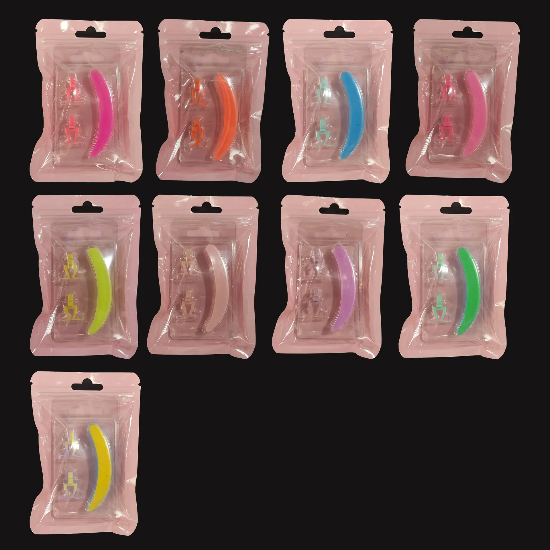 Green Silicone Eyelash Separators for Eyelashes — feature 1