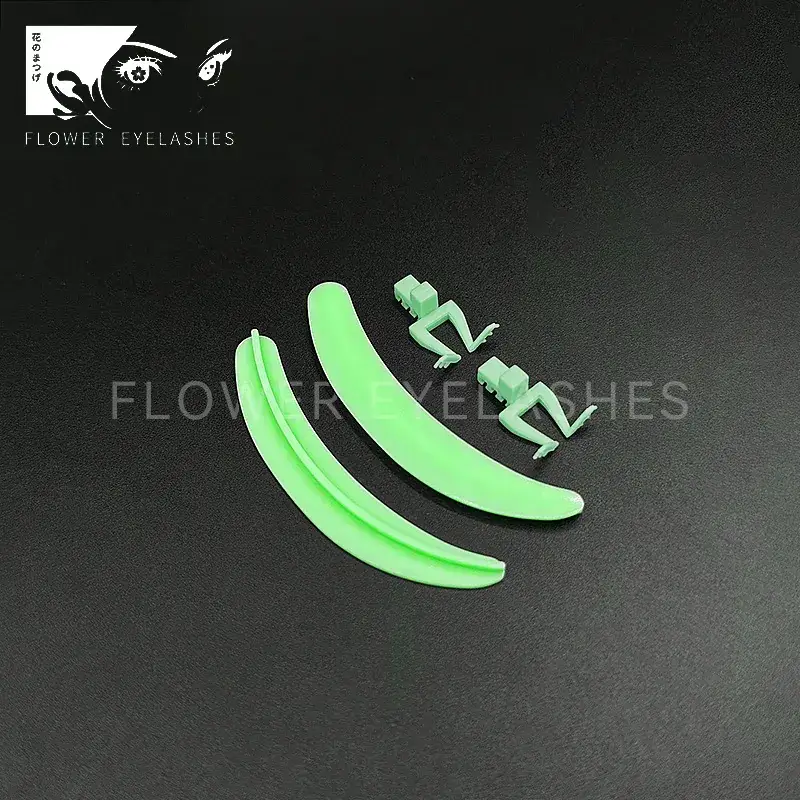Green Silicone Eyelash Separators for Eyelashes - Image 6