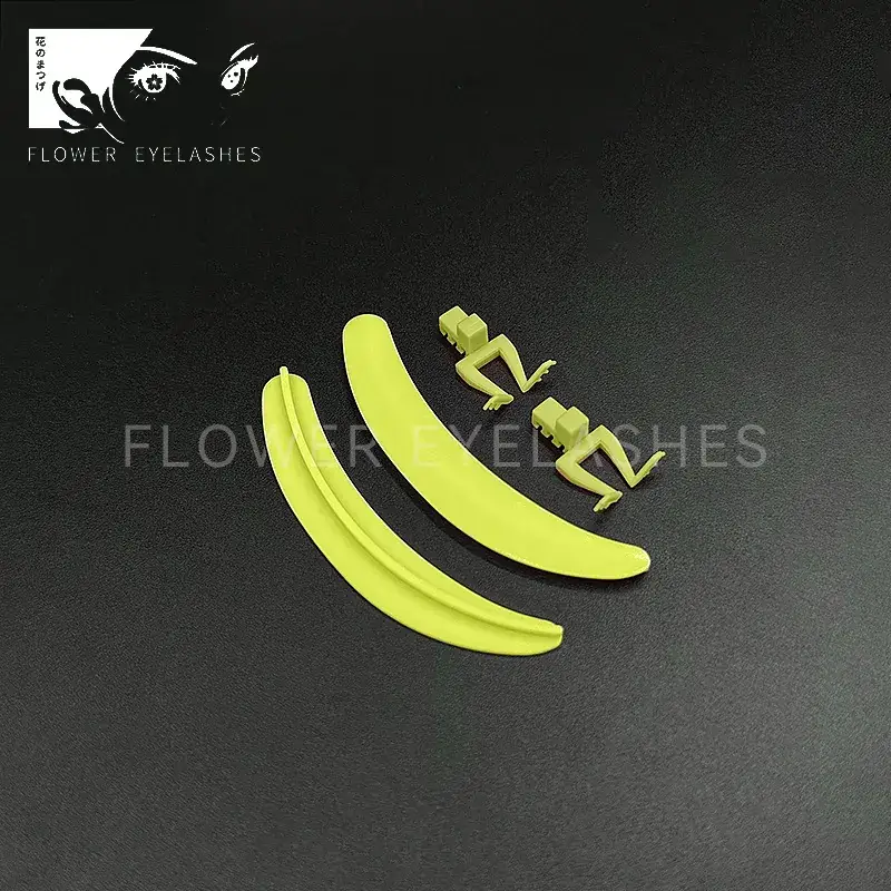 Green Silicone Eyelash Separators for Eyelashes - Image 7