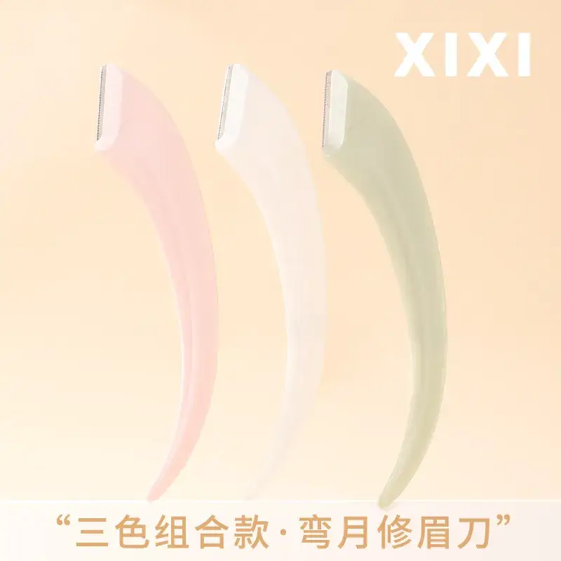 XIXI Curved Eyebrow Knife for Beginners Safe Easy Use - Image 5