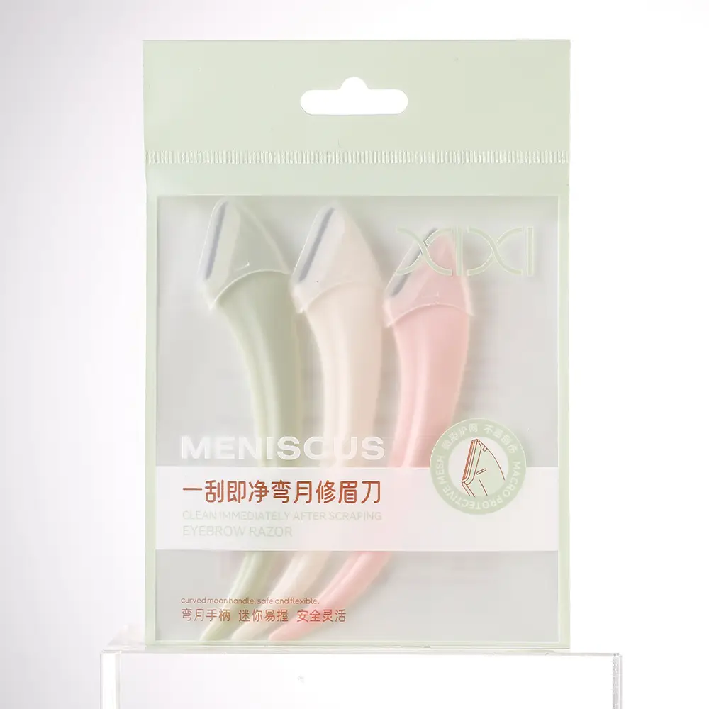 XIXI Curved Eyebrow Knife for Beginners Safe Easy Use — feature 16