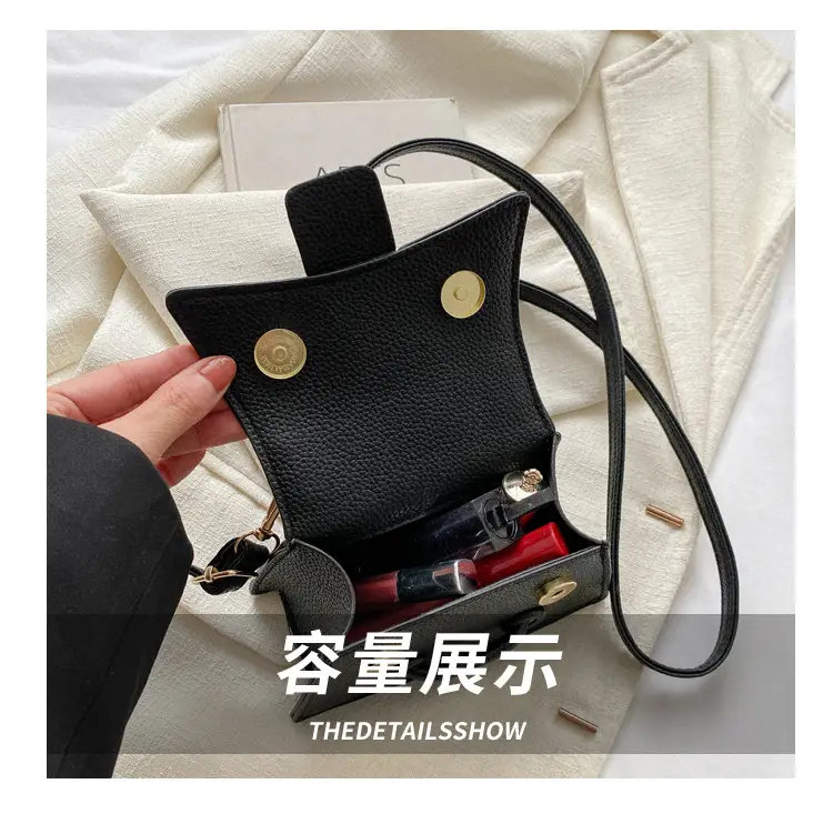 White Korean Style Shoulder Messenger Bag for Women — feature 7