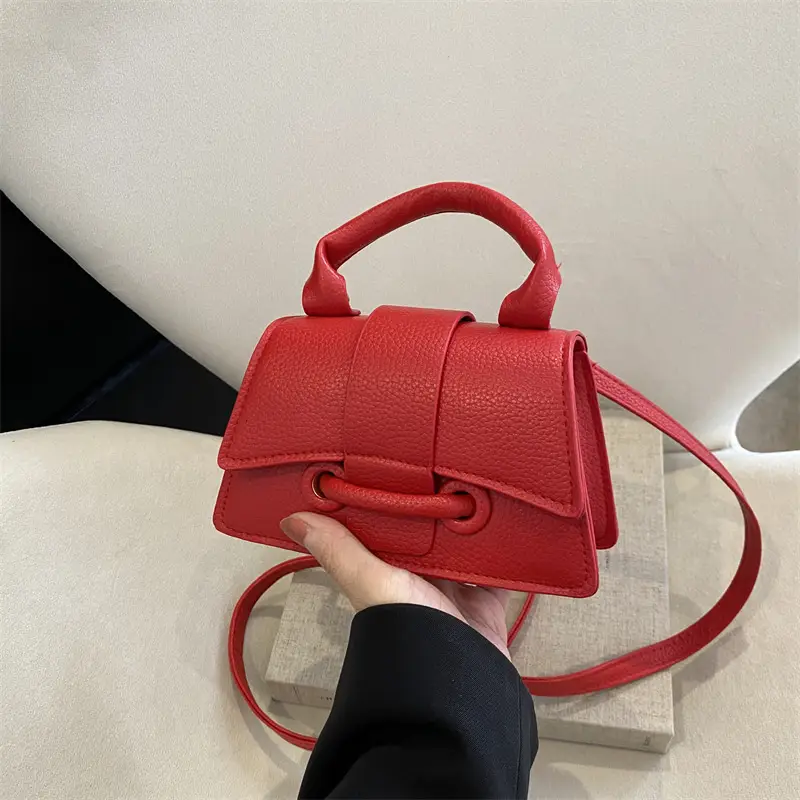 White Korean Style Shoulder Messenger Bag for Women - Image 3