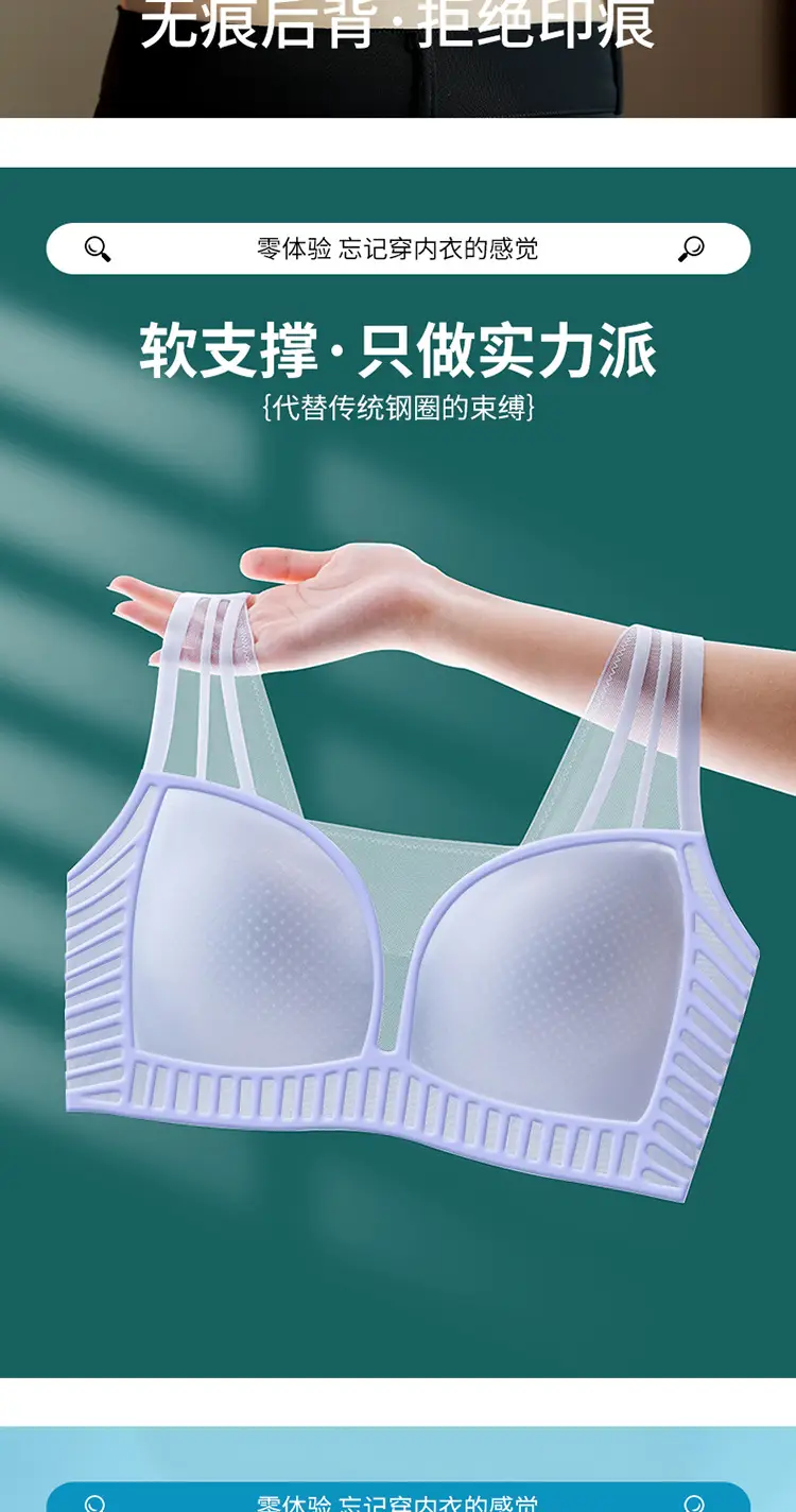 Ultra-Thin Seamless Women's Bra Wire-Free Breathable — feature 5