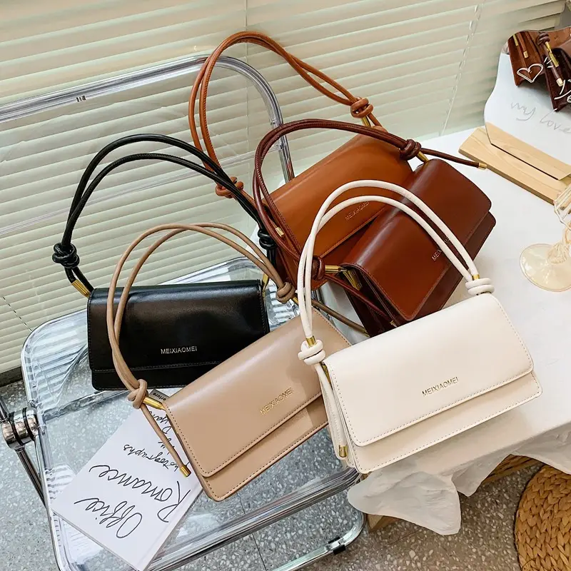 White French Style Shoulder Messenger Bag for Women - Image 6
