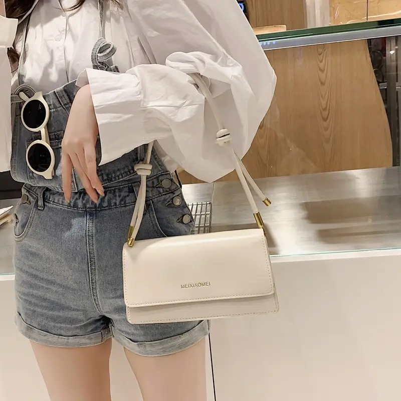 White French Style Shoulder Messenger Bag for Women - Image 7