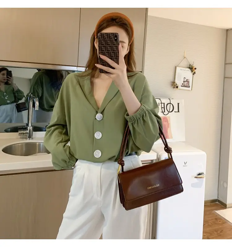 White French Style Shoulder Messenger Bag for Women — feature 16