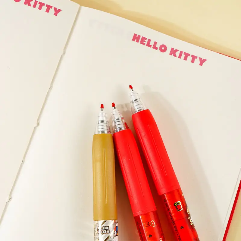 Yuemu Hello Kitty Gel Pen Cartoon Retractable Pen St Head Kt Student Quick-Drying Set Pen Hello Kitty Stationery — feature 12