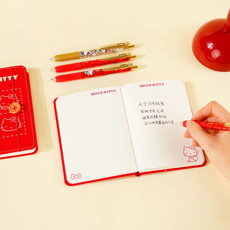 Yuemu Hello Kitty Gel Pen Cartoon Retractable Pen St Head Kt Student Quick-Drying Set Pen Hello Kitty Stationery — feature 17