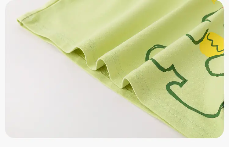 Dudu Baby Long Sleeve T-Shirt White Yellow — feature 22