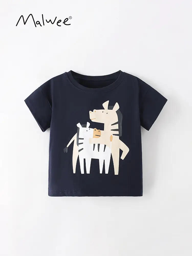 Maiden Gradient Round Neck T-Shirt for Boys Summer