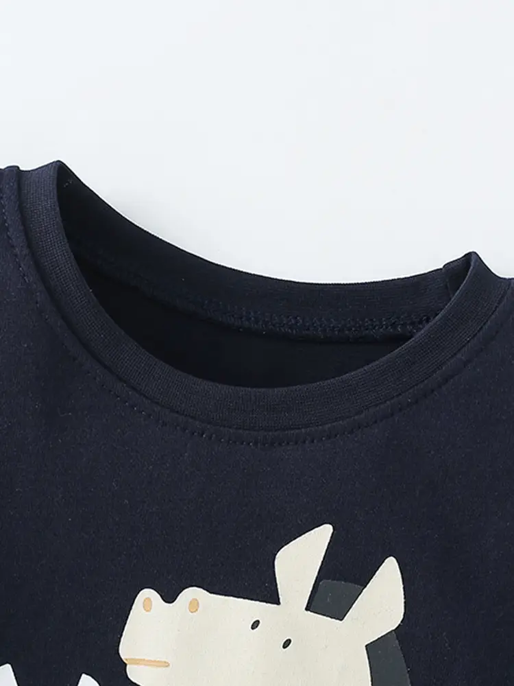 Maiden Gradient Round Neck T-Shirt for Boys Summer