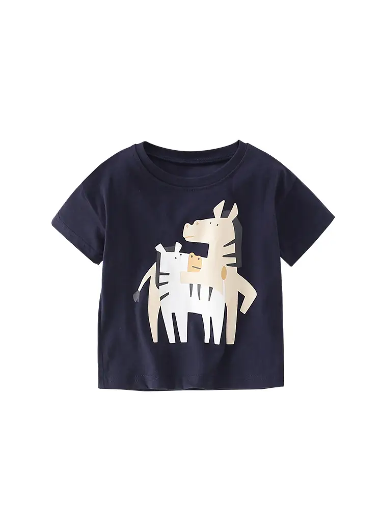 Maiden Gradient Round Neck T-Shirt for Boys Summer
