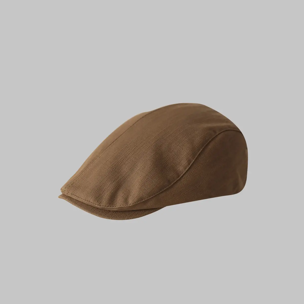 Women Duckbill Cap Brown Retro Forward Cap - Image 3