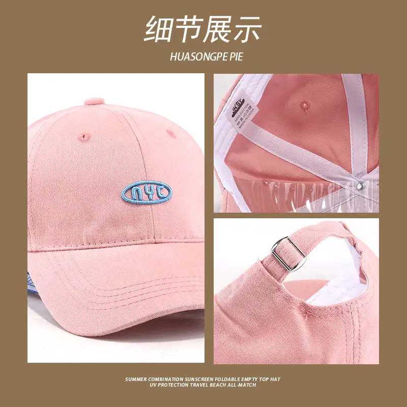 New Style Embroidered NYC Cap for Women — feature 3