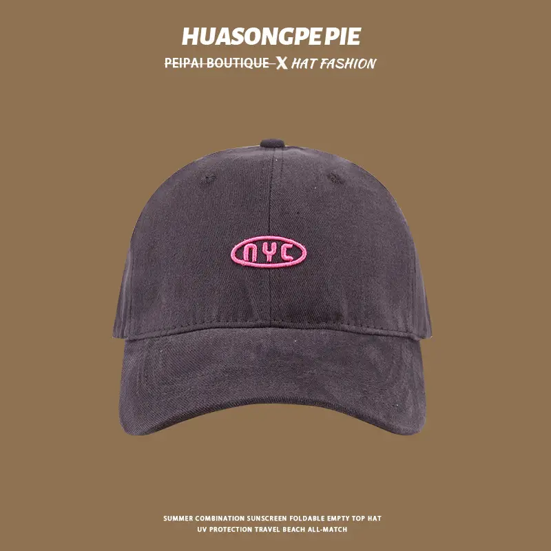 New Style Embroidered NYC Cap for Women