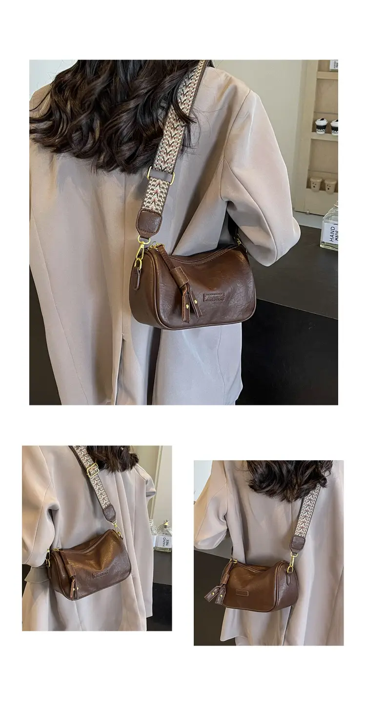 Black Retro Crossbody Bag for Women 2024 — feature 13