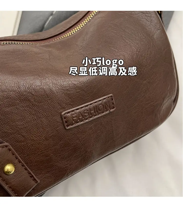 Black Retro Crossbody Bag for Women 2024 — feature 3