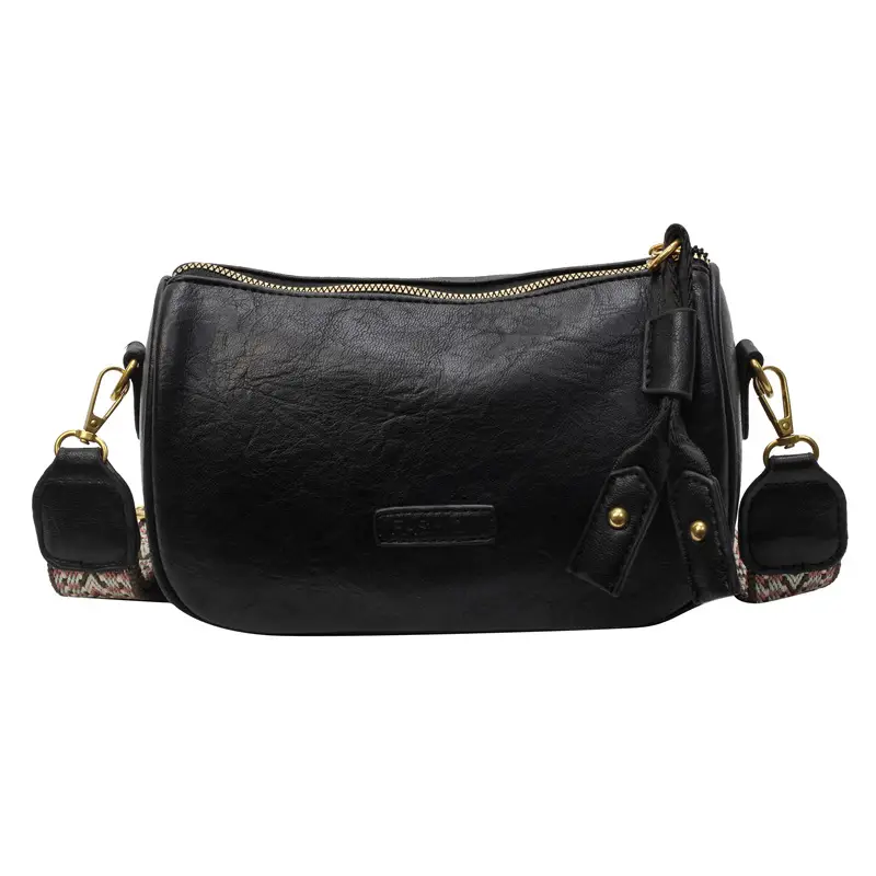 Black Retro Crossbody Bag for Women 2024 - Image 3