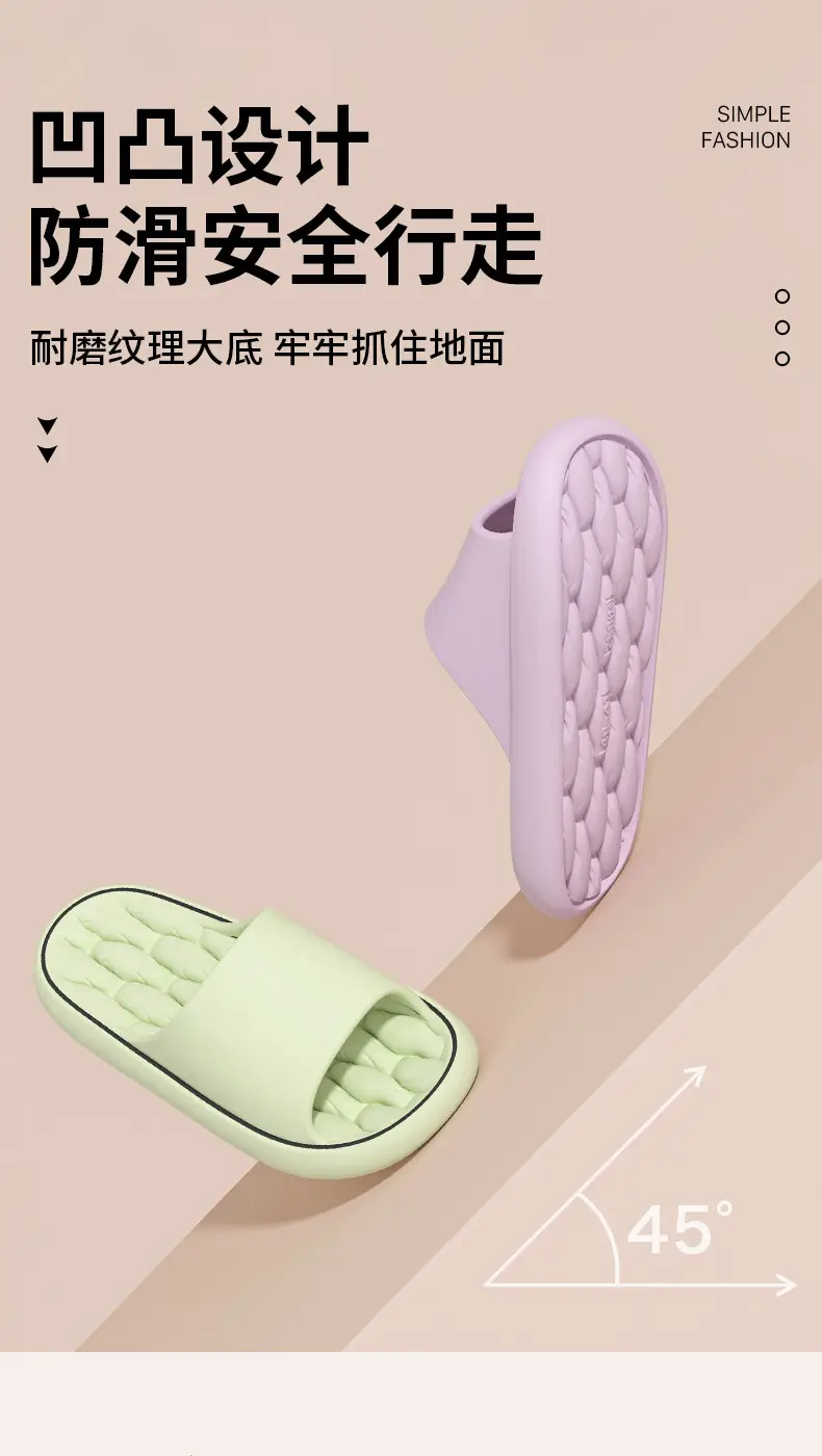 New Style Soft Slippers for Couples Home Bathing — feature 5