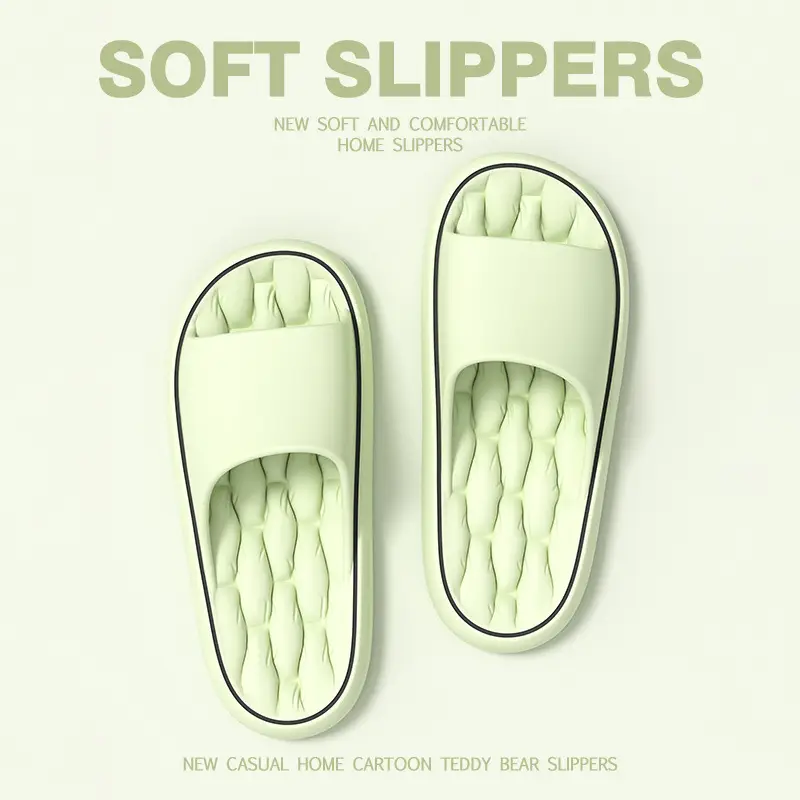 New Style Soft Slippers for Couples Home Bathing - Image 3