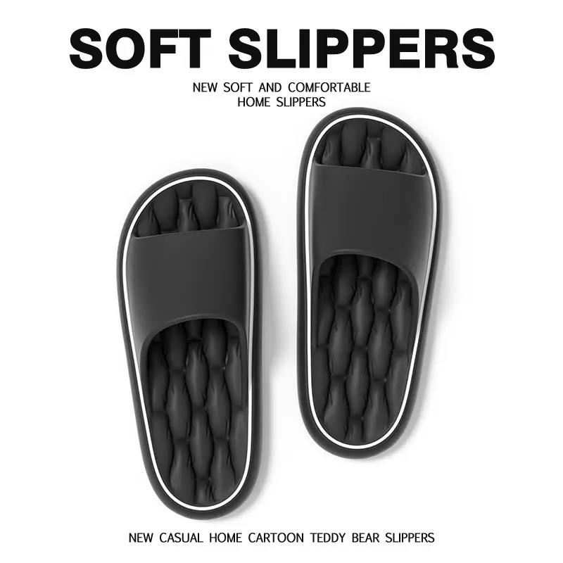 New Style Soft Slippers for Couples Home Bathing - Image 5